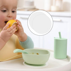 Lyreh suction sticker rect 30x20cm anchors plates on high chairs.