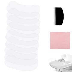 Lyreh suction stickers on a Stokke Tripp Trapp tray secure bowls and toys for steadier meals