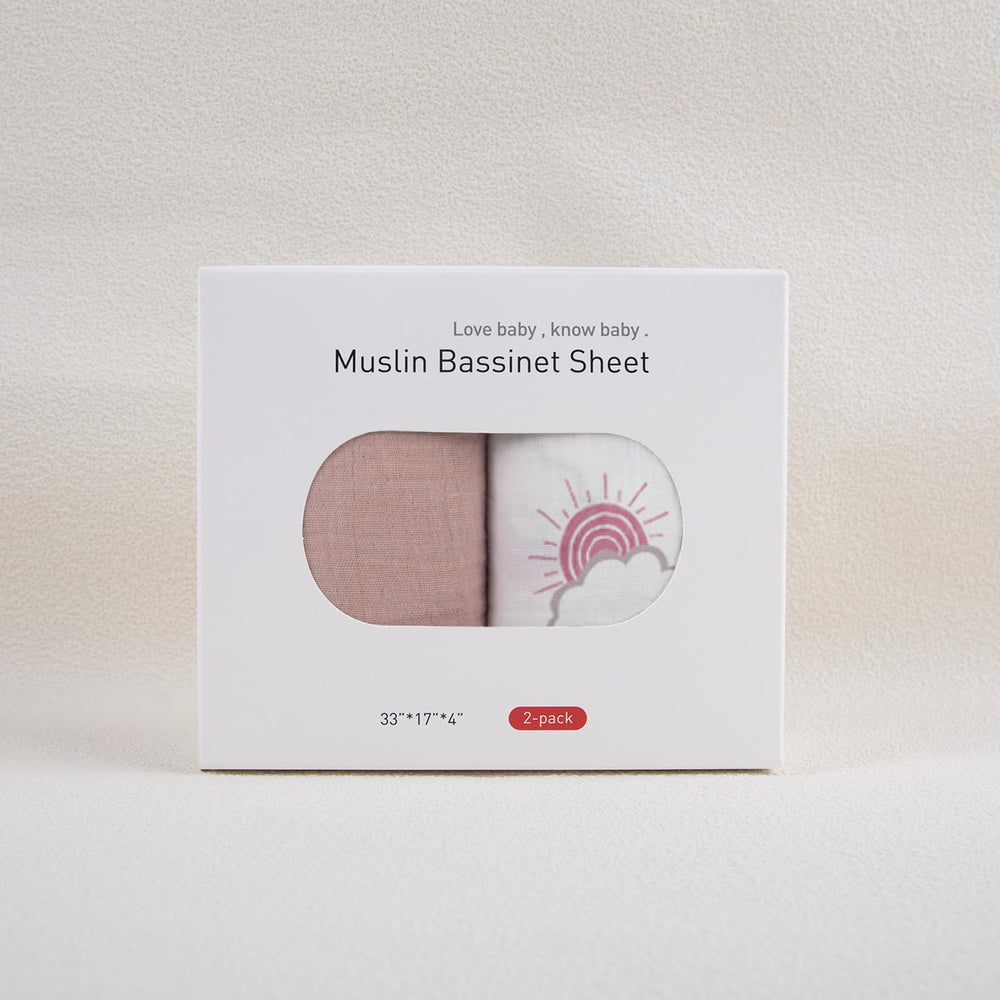 LYRICHOM BABY bassinet sheet set pre-wash for best first-use softness.