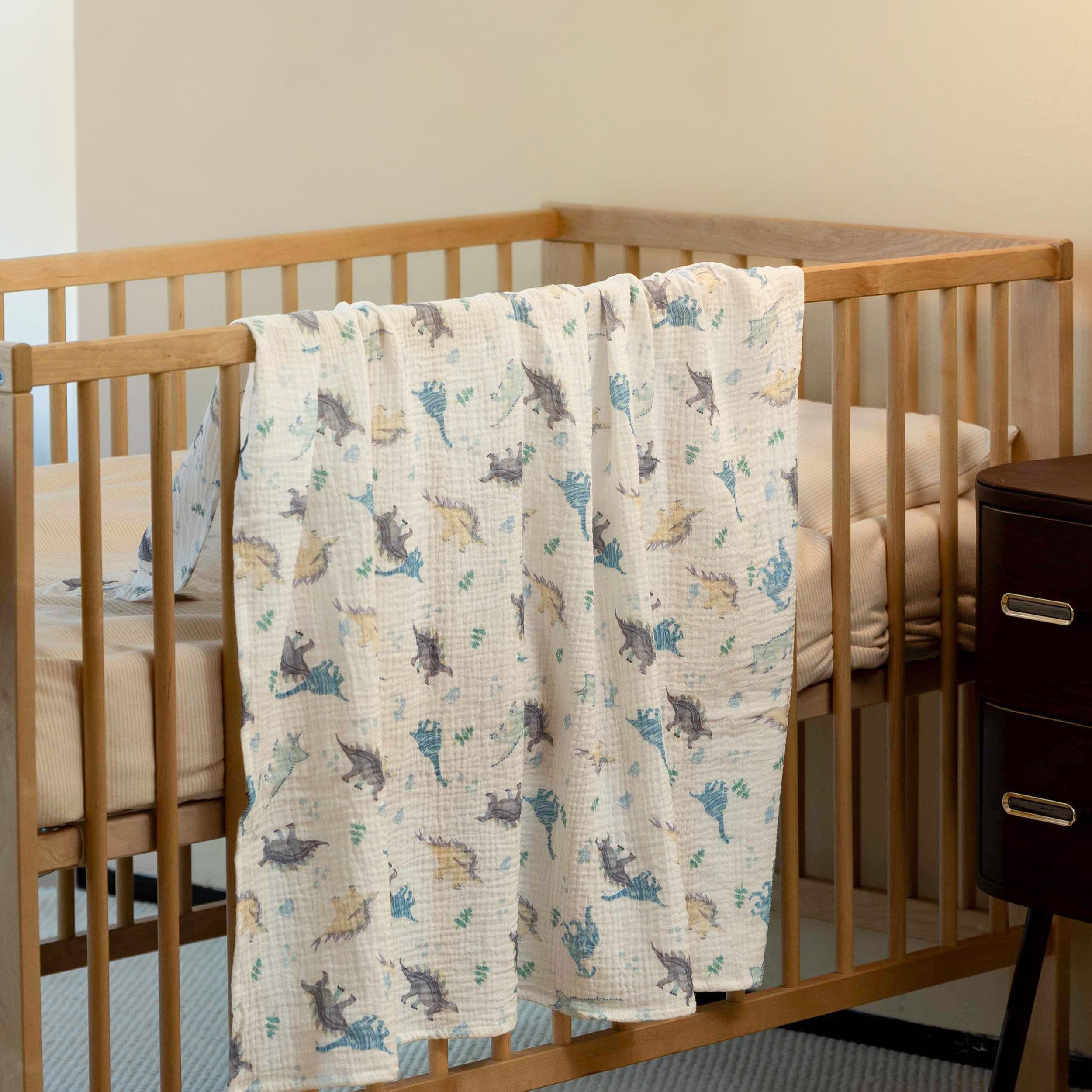 LYRICHOM BABY care instructions help maintain softness after washing.