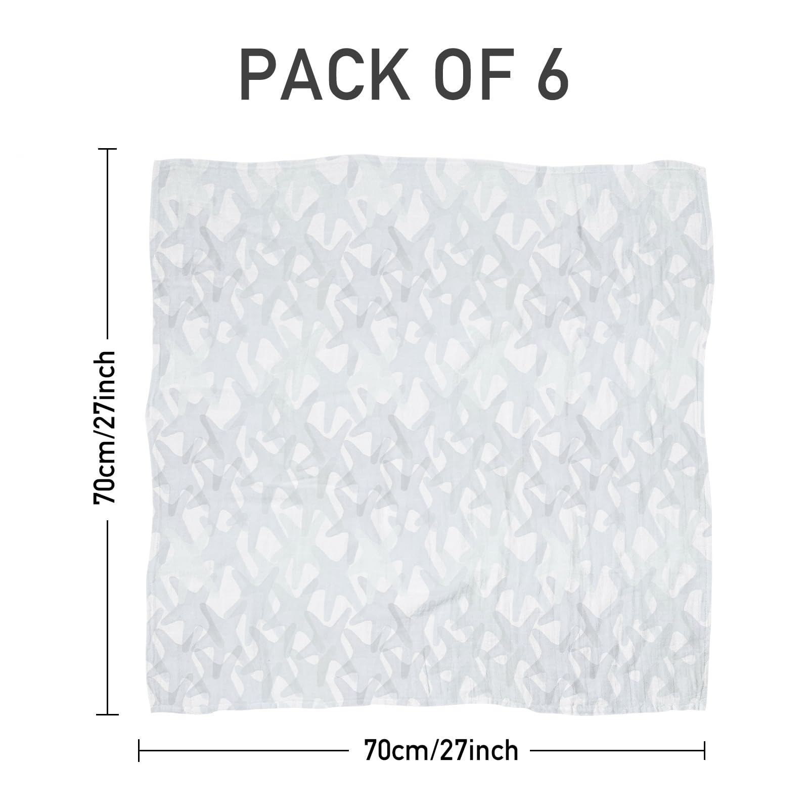 LYRICHOM BABY compact burp cloths fit in any diaper bag for easy outings.