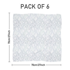 LYRICHOM BABY compact burp cloths fit in any diaper bag for easy outings.