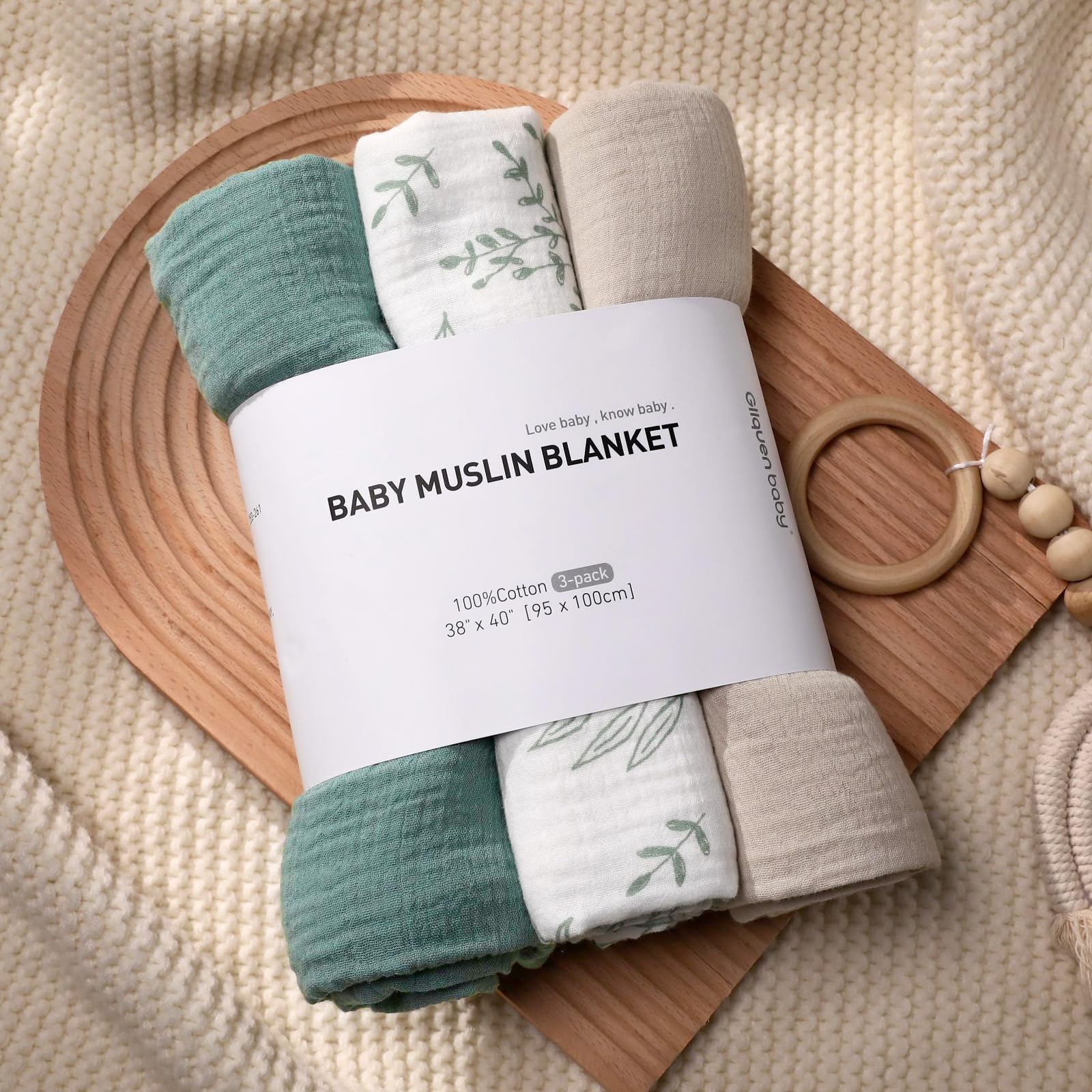 LYRICHOM BABY gift-ready packaging ideal for baby showers.