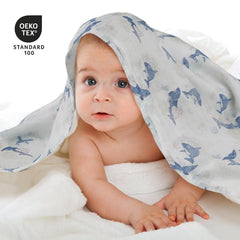 LYRICHOM BABY muslin burp cloths in multiple colors for quick-dry comfort.