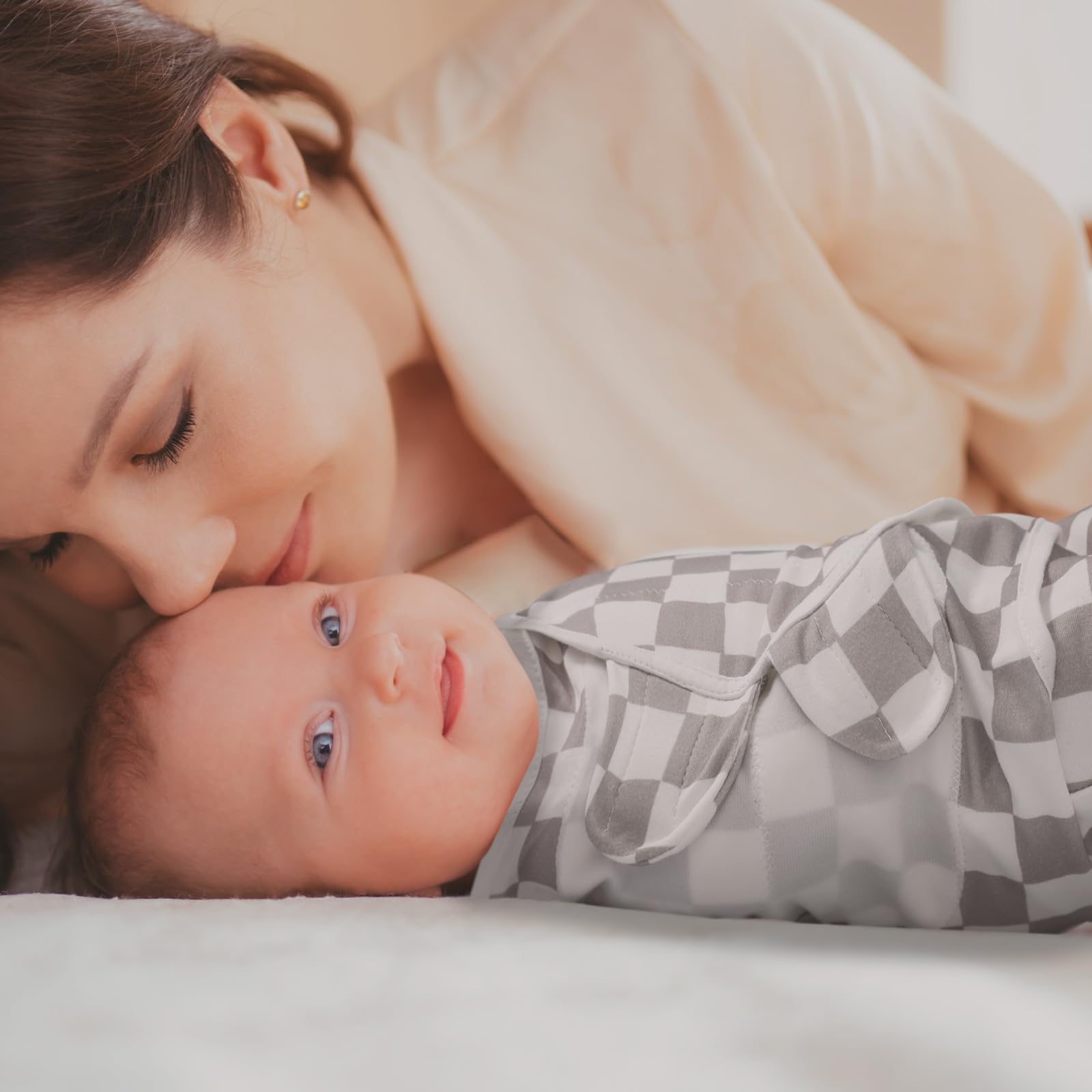 LYRICHOM BABY unisex color set swaddles for versatile nursery outfits.