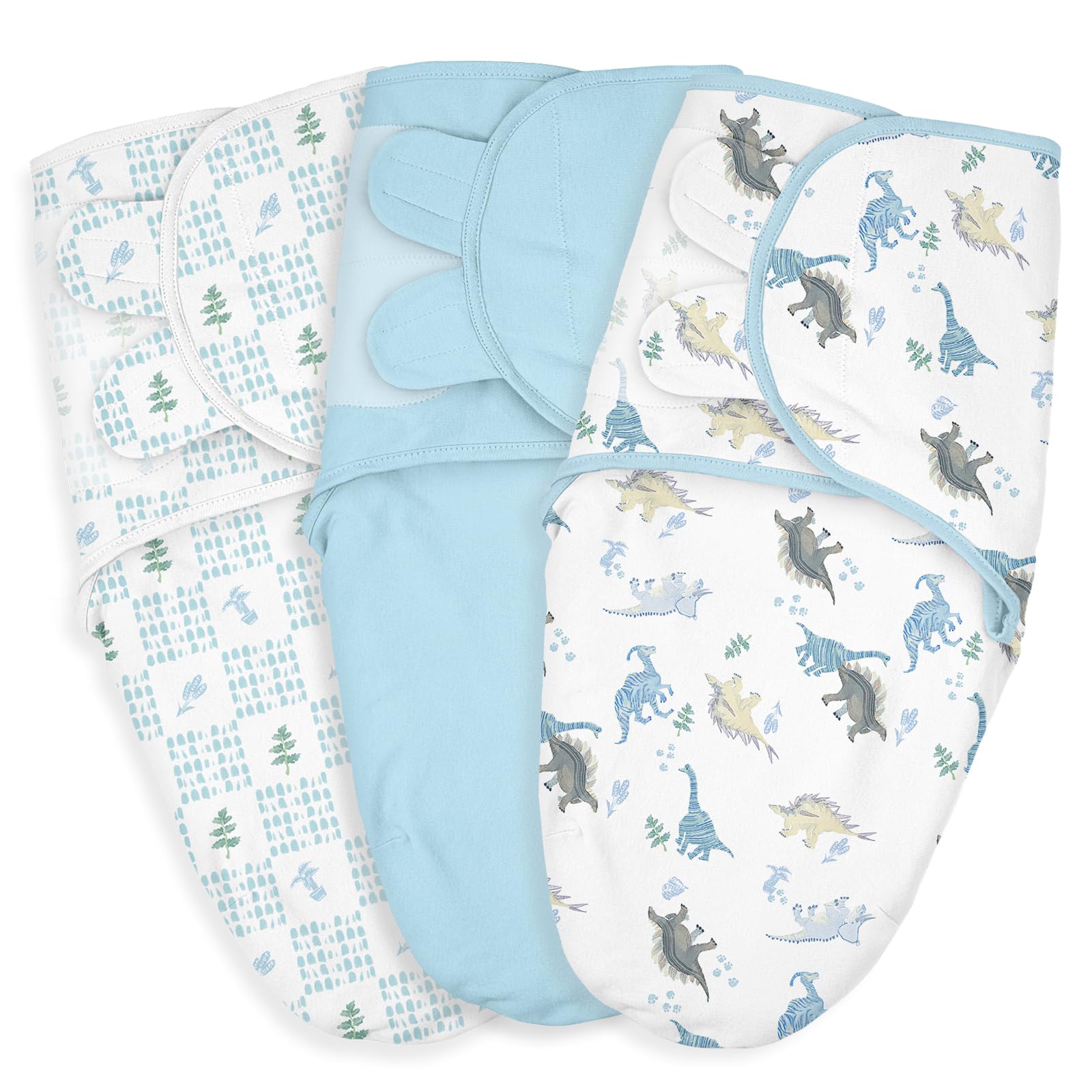 LYRICHOM BABY swaddle sacks triple-pack packaging for easy newborn essentials.