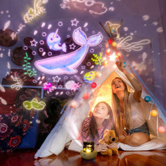 LytRdIt brightness-adjustable projector for customizable mood lighting during bedtime