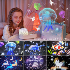 LytRdIt Clownfish projection brings colorful underwater scenes to playtime.
