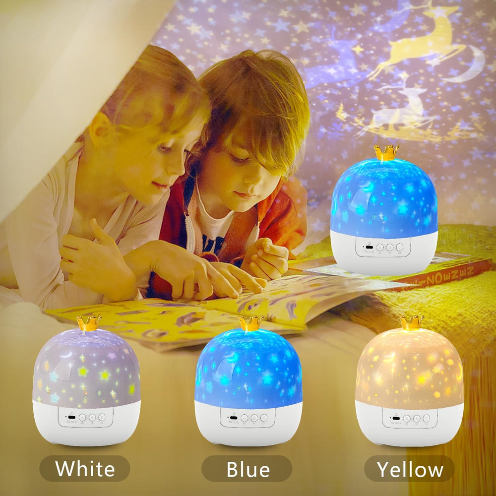 LytRdIt nursery and kids' room decor projector adding whimsy and learning
