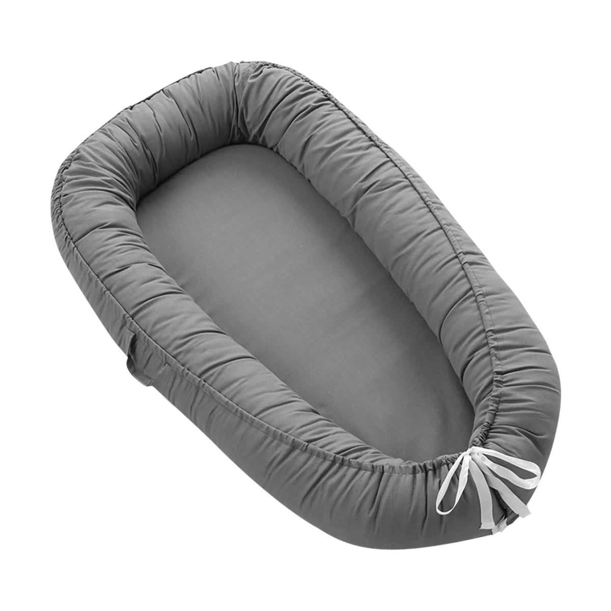 Lzhuanmi Baby Lounger Cover in soft organic cotton for newborn comfort.