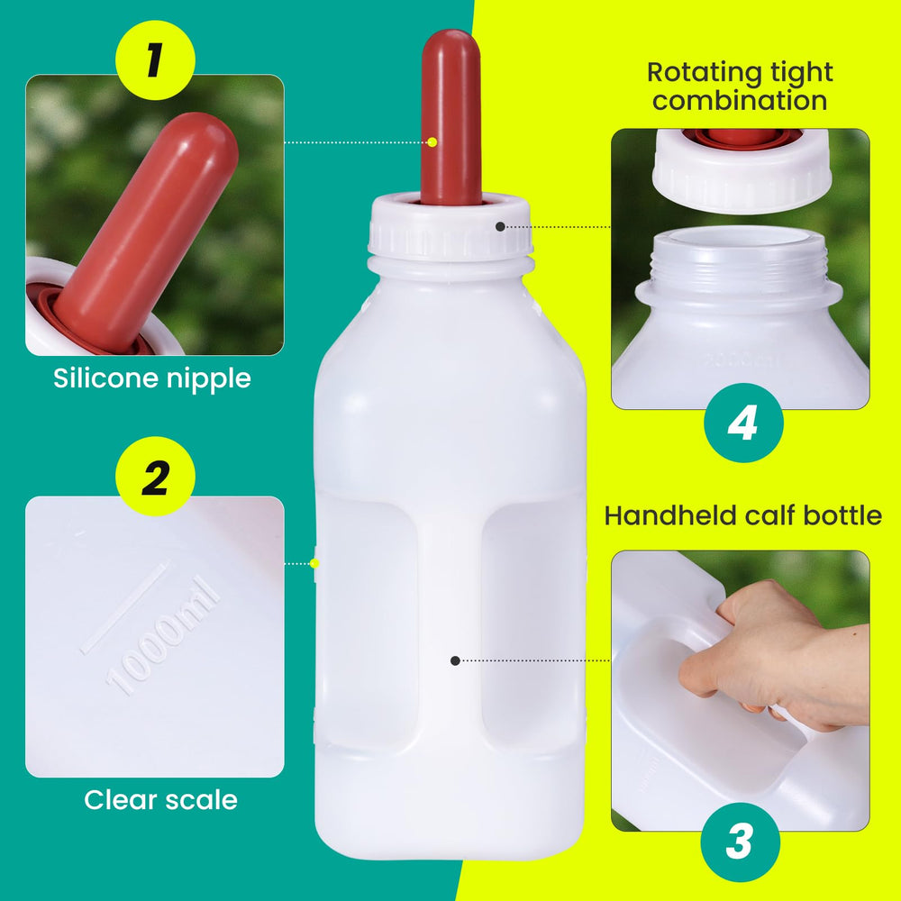 LZWUNYXE clear 2L markings for precise milk portions