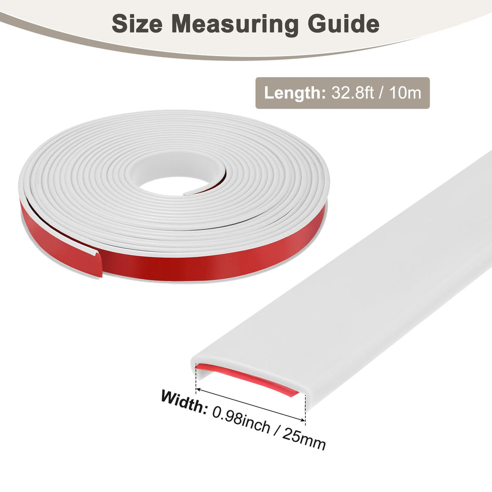 M METERXITY U-Shape trim curved around corners for DIY furniture