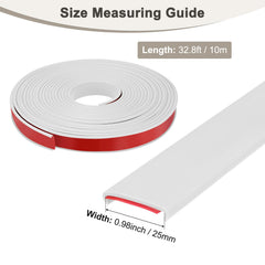M METERXITY U-Shape trim curved around corners for DIY furniture