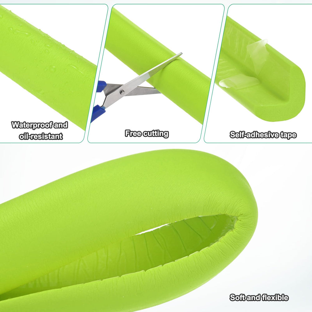 M METERXITY grass green edge protector in L-shape profile.
