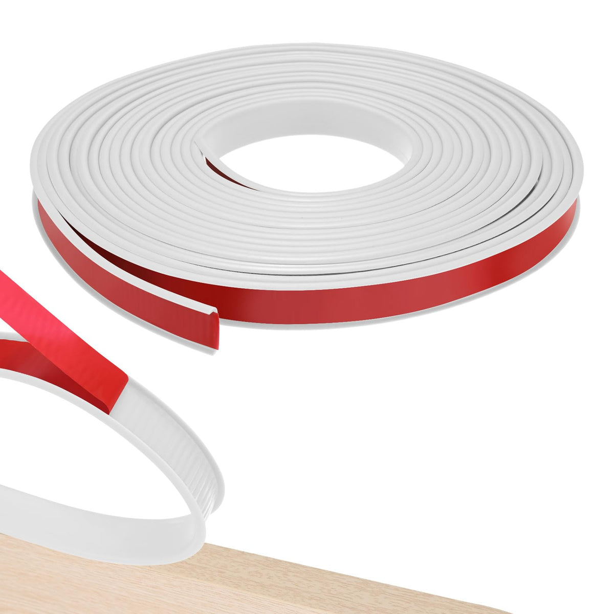 M METERXITY U-Shape Edge Banding close-up showing durable TPE edge protection.