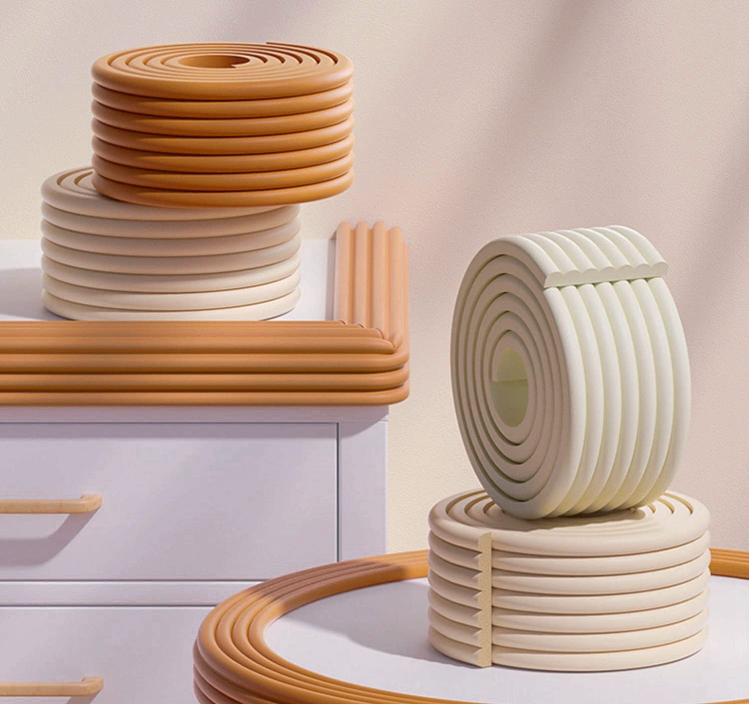 M2cbridge bumper with double-sided tape for easy surface installation