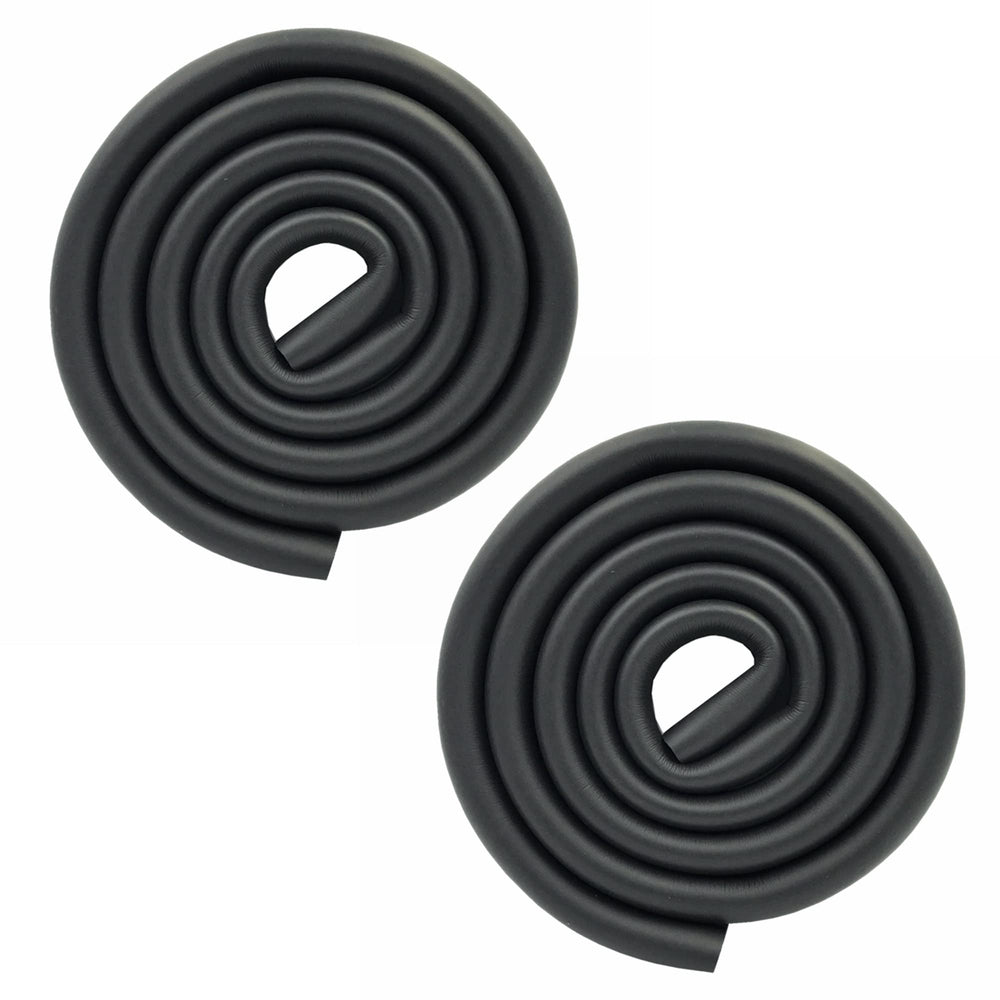 M2cbridge edge protector on a glass table corner for safer play