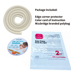 M2cbridge table edge bumper foam cushions contact on glass or wood