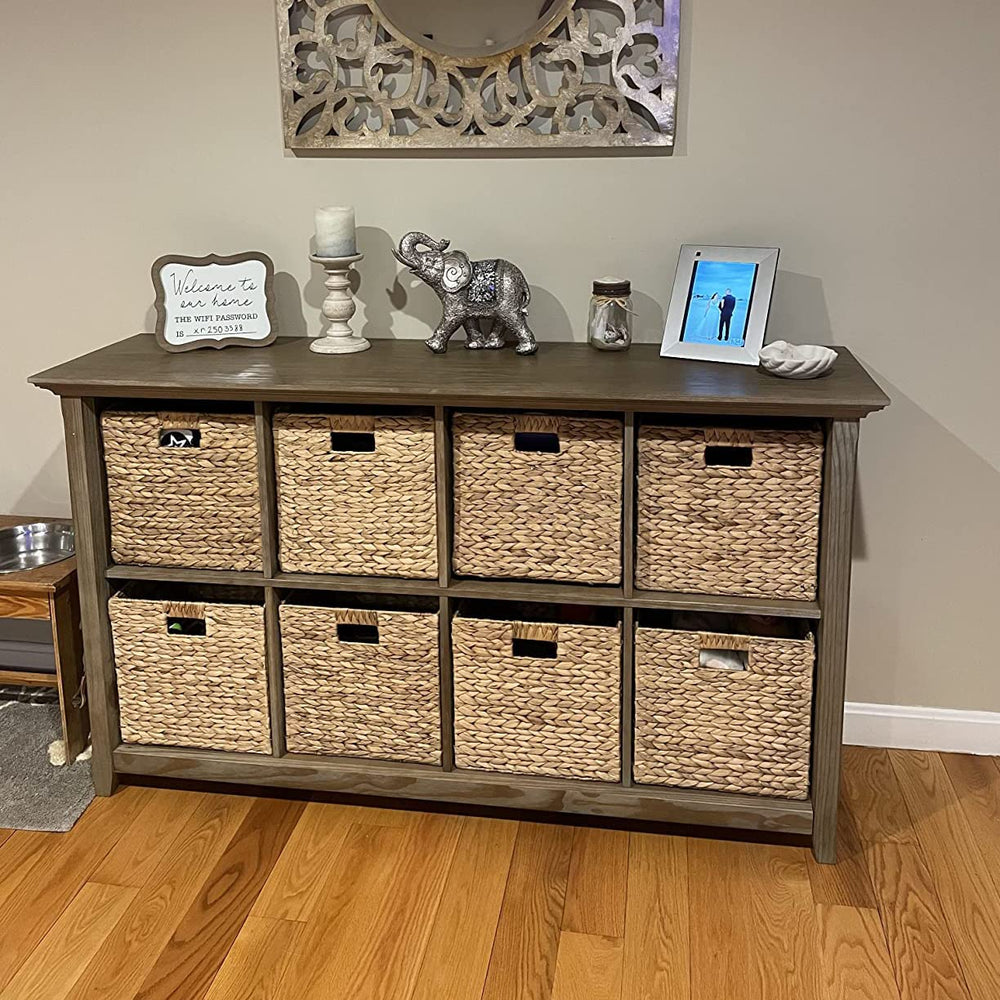 M4DECOR 12x12 storage basket set ideal for pantry organization.