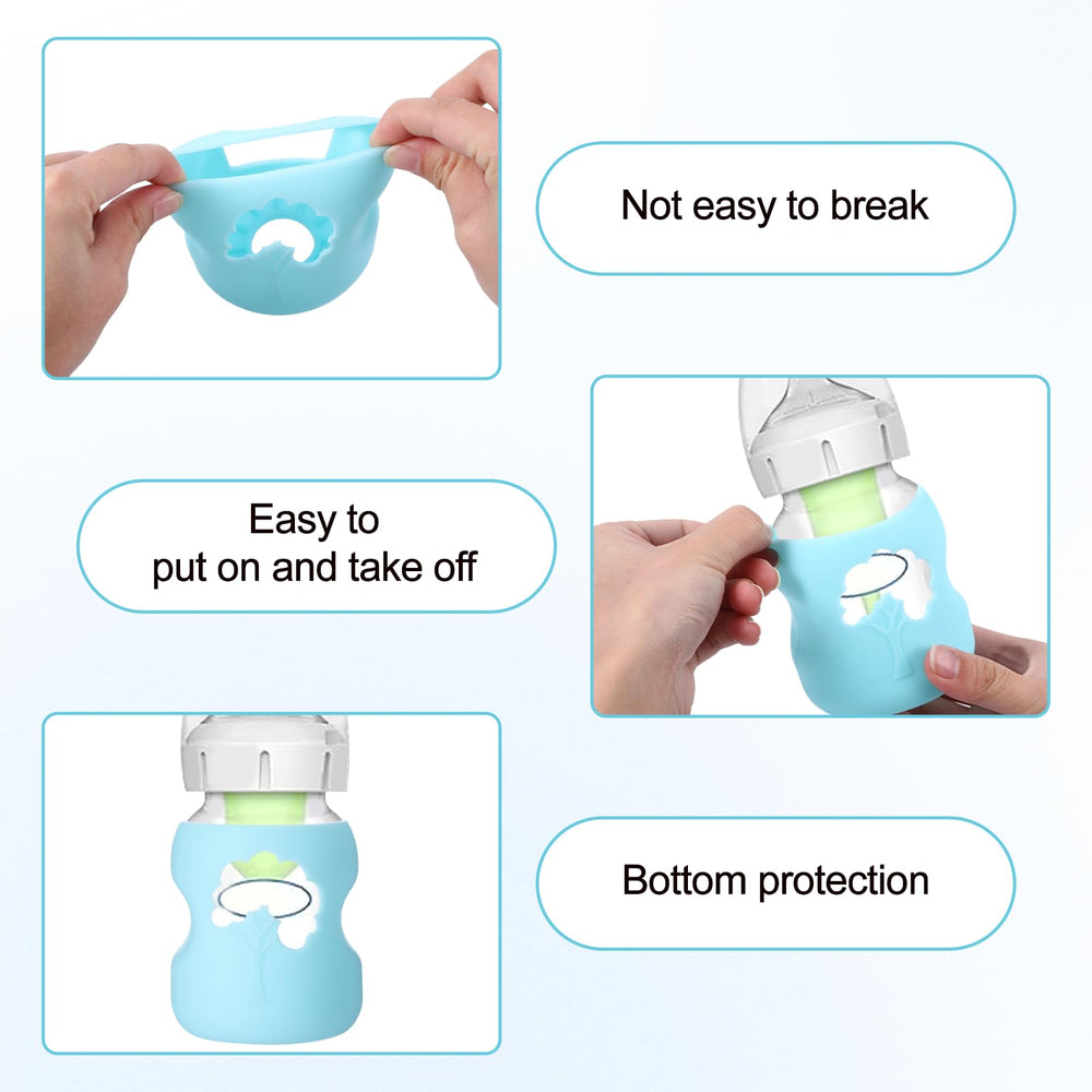 Insulation feature keeps milk warm longer with Maahongh Dr Brown 5oz sleeve