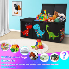 Mabahoo dinosaur toybox exterior in durable oxford fabric