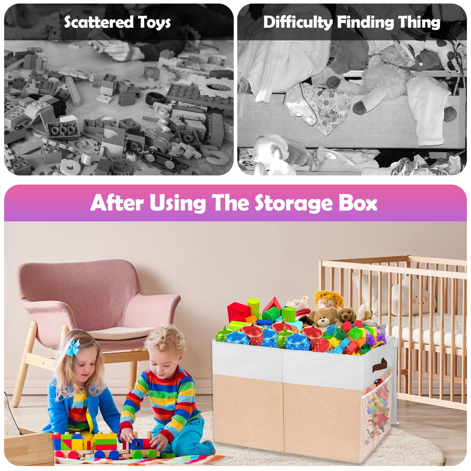 Mabahoo sturdy handles make lifting and moving easy.