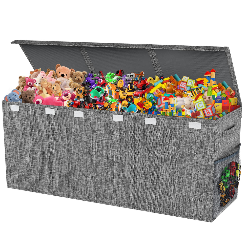 Mabahoo toy box chest with 40x14x16 dimensions offering ample toy storage