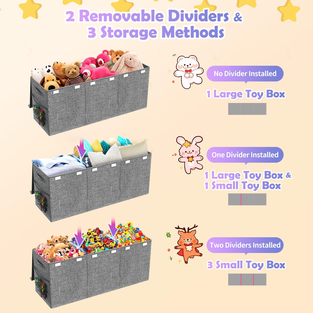 Mabahoo removable dividers allow flexible organization