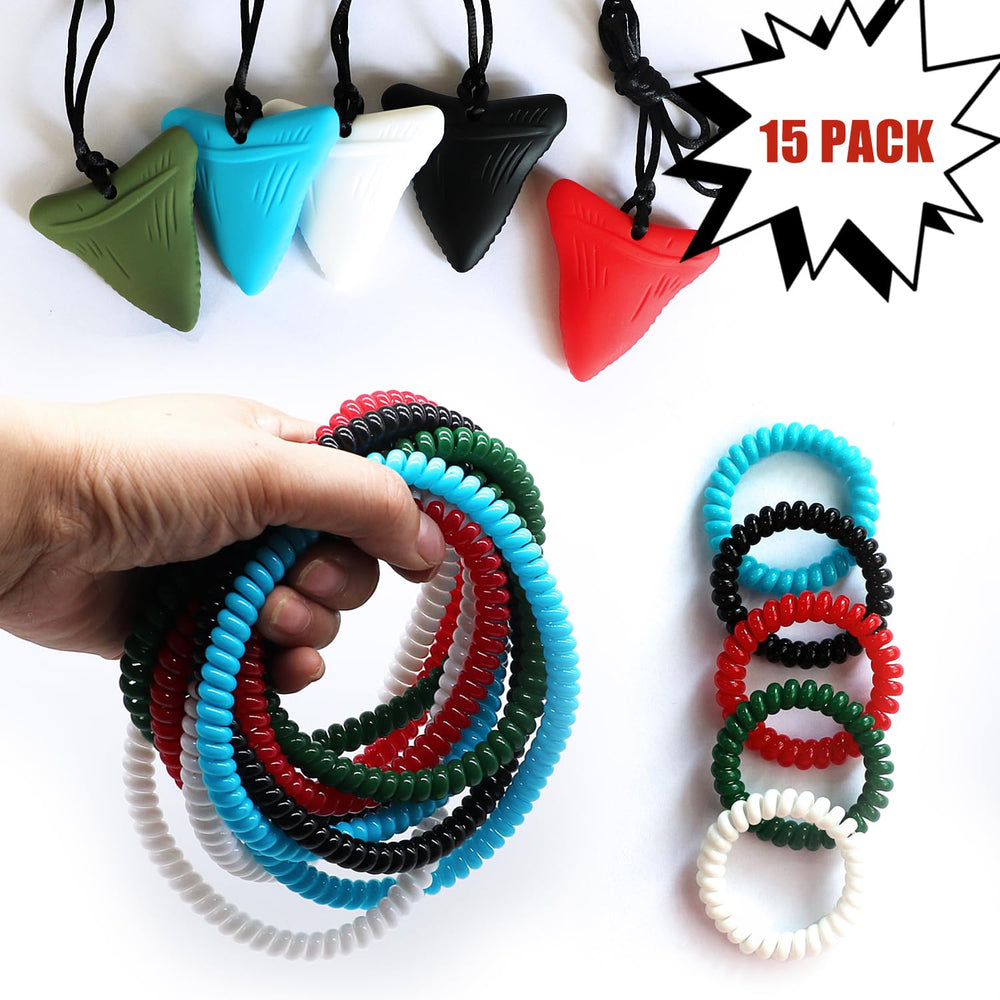 MaberryTech Direct colorful chew toys serve as stylish distraction-friendly fidget options