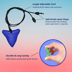 MaberryTech Direct donut chew necklace offers safe chewing and fidget relief