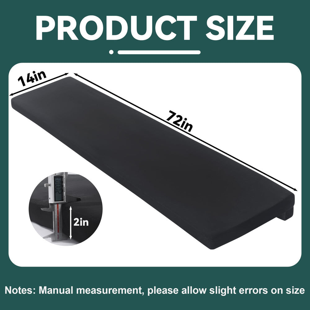 MABOZOO 72x14 fireplace edge protector shown in place supports safe seating