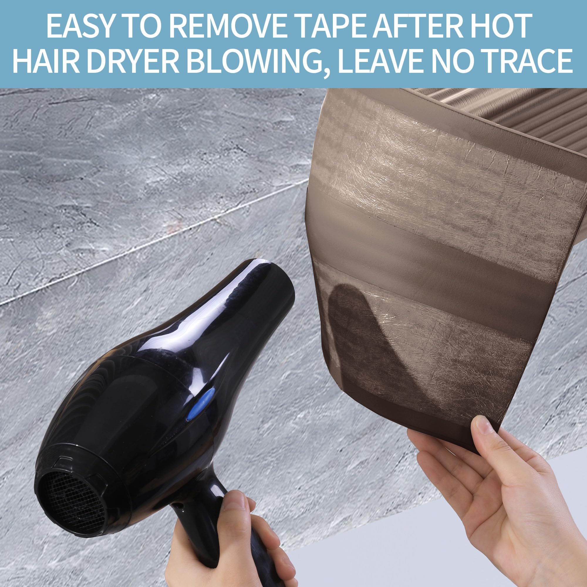 MABOZOO double-sided adhesive tape pad keeps padding securely in place.
