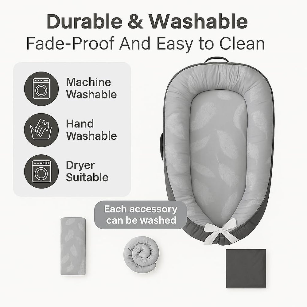 Macardac Baby Nest adjustable size suitable from newborn to 24 months