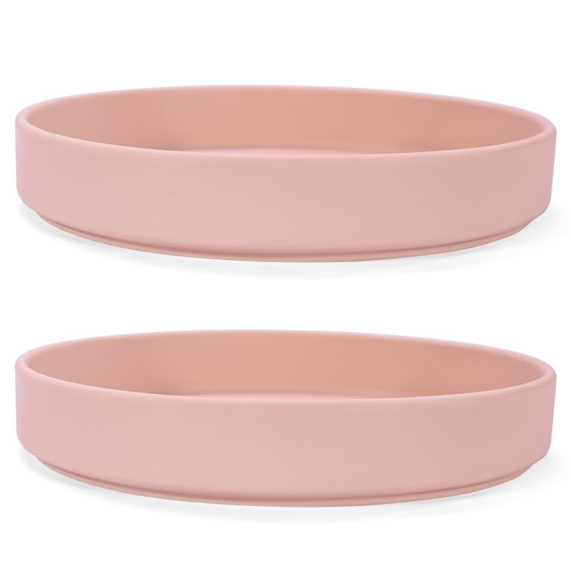 MACE food-grade silicone plates for babies with unbreakable design.
