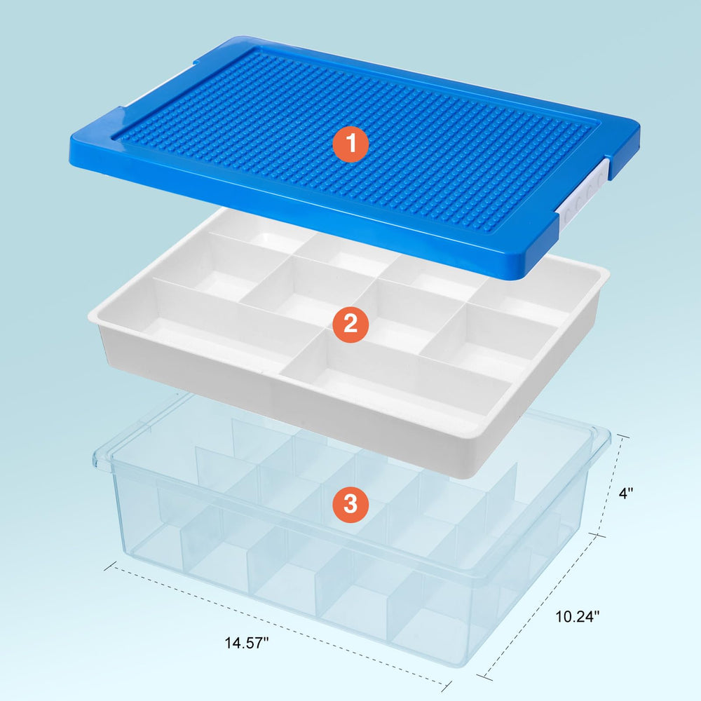 MACOPRO red and blue 2 pack storage options for color coding