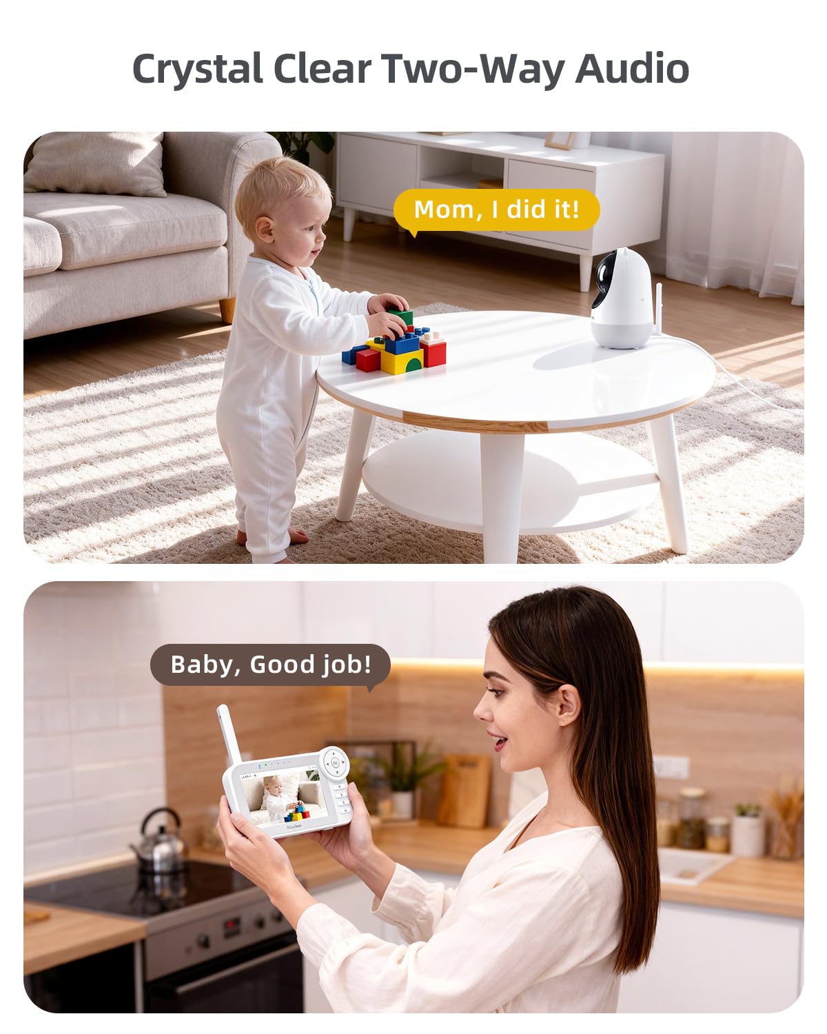 Madaz portable monitor supports up to 1000ft range for mobility