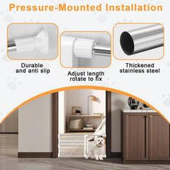 Maerd retractable range shown between rooms for versatile spacing.