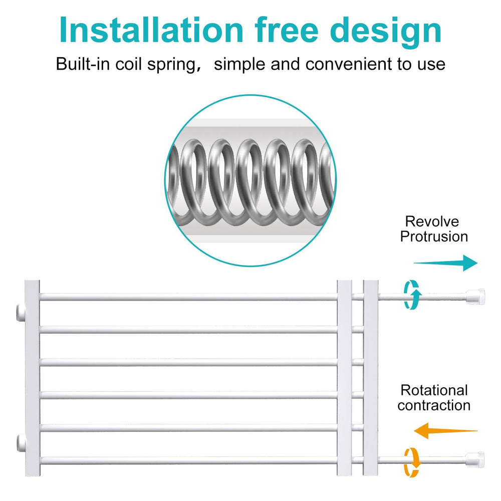 Maerd 26-41 inch retractable range adapts to multiple doorways.