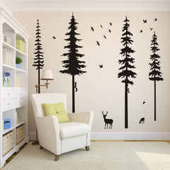 MAFENT assembled forest wall scene delivers a large, eye-catching focal point.