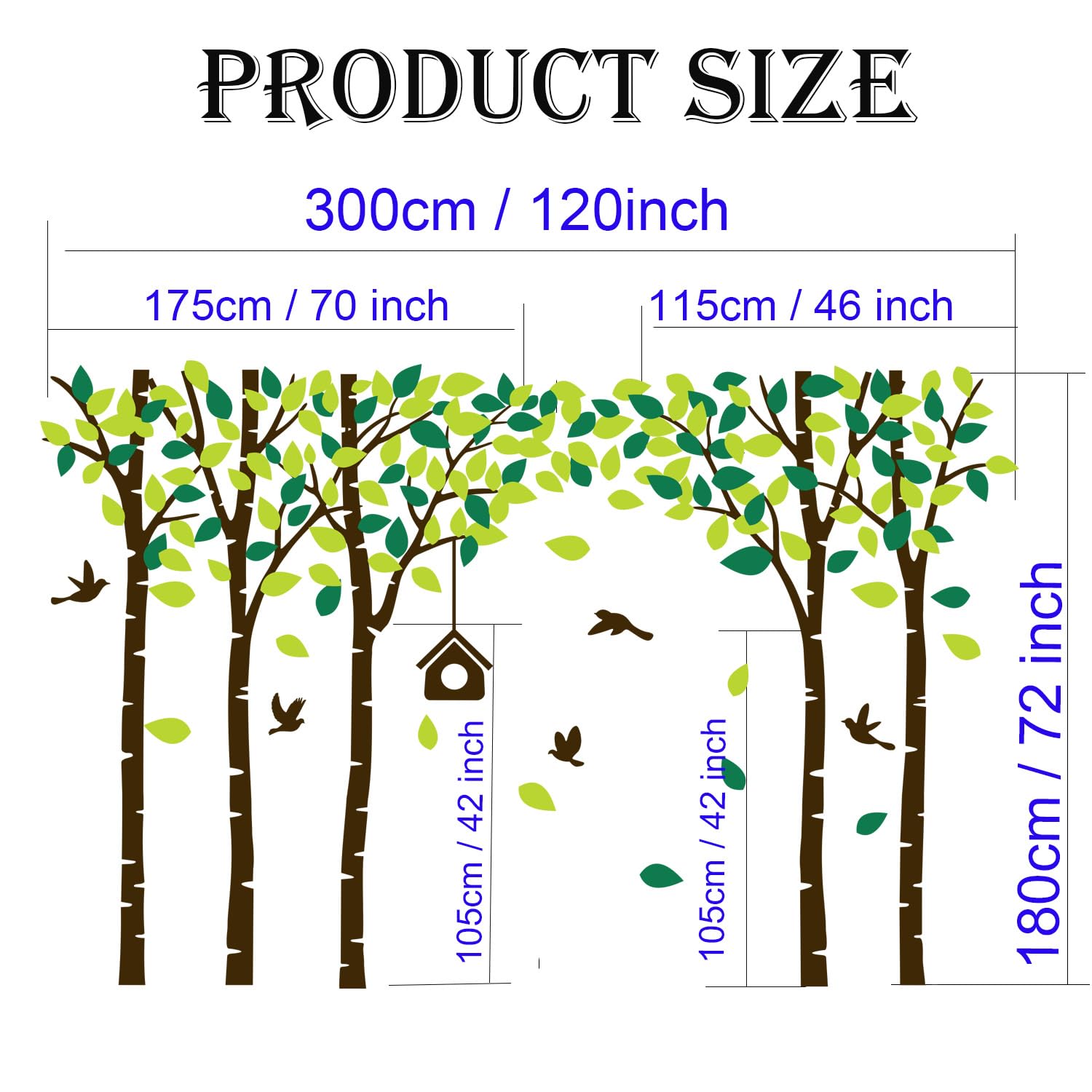 MAFENT removable wall sticker peels off cleanly without residues for flexible decorating.