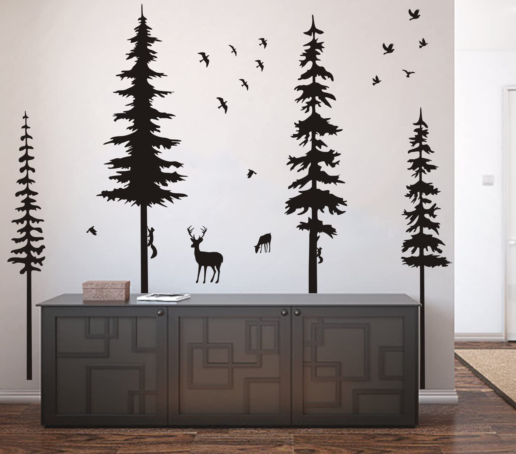MAFENT hand-painted effect wall stickers provide a crafted look with DIY flexibility.