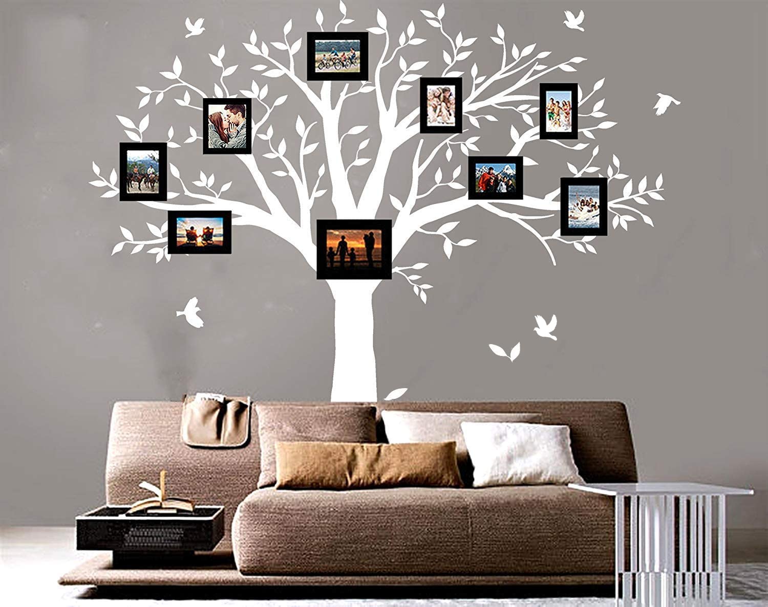 MAFENT photo tree wall sticker for living room walls, simple application