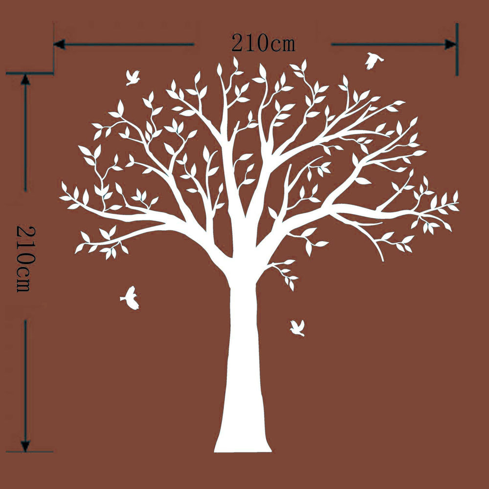MAFENT white tree wall art—versatile decor for living rooms and bedrooms