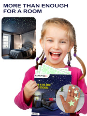 MAFOX self-adhesive stars cling to surfaces and remove cleanly.