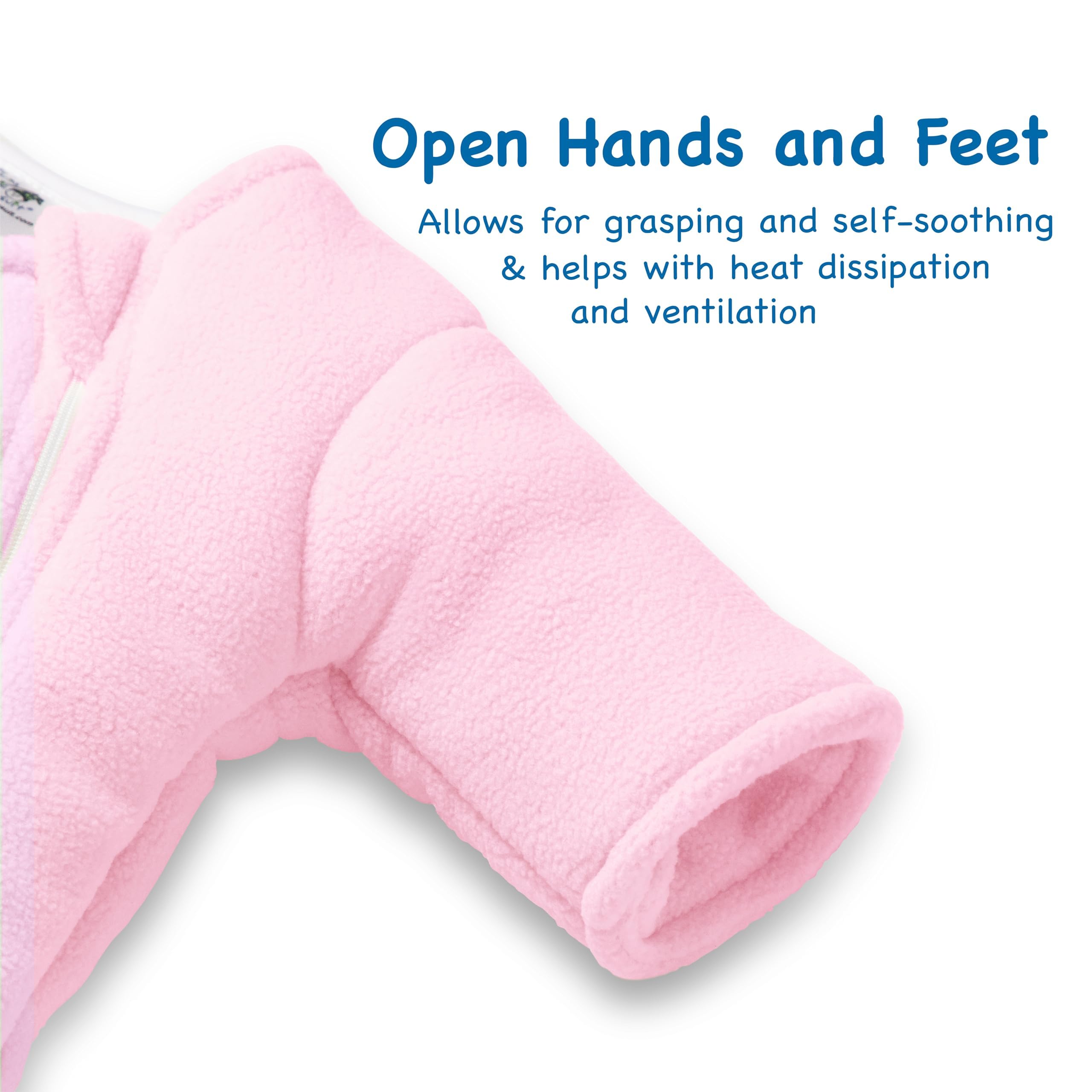 100% cotton inner layer offering gentle, breathable skin contact.