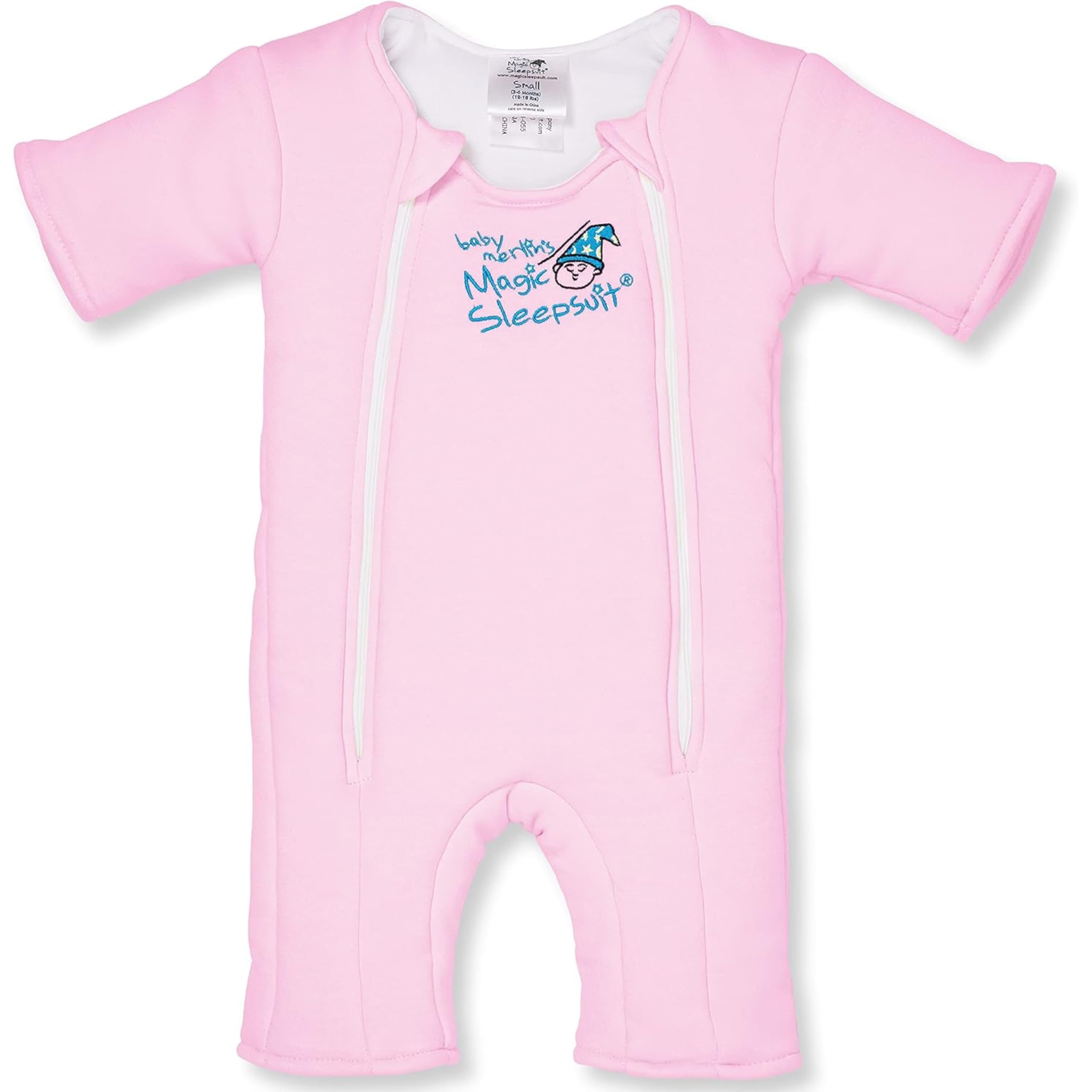 Magic Sleepsuit Merlin cotton transition with cozy interior supports swaddle transition