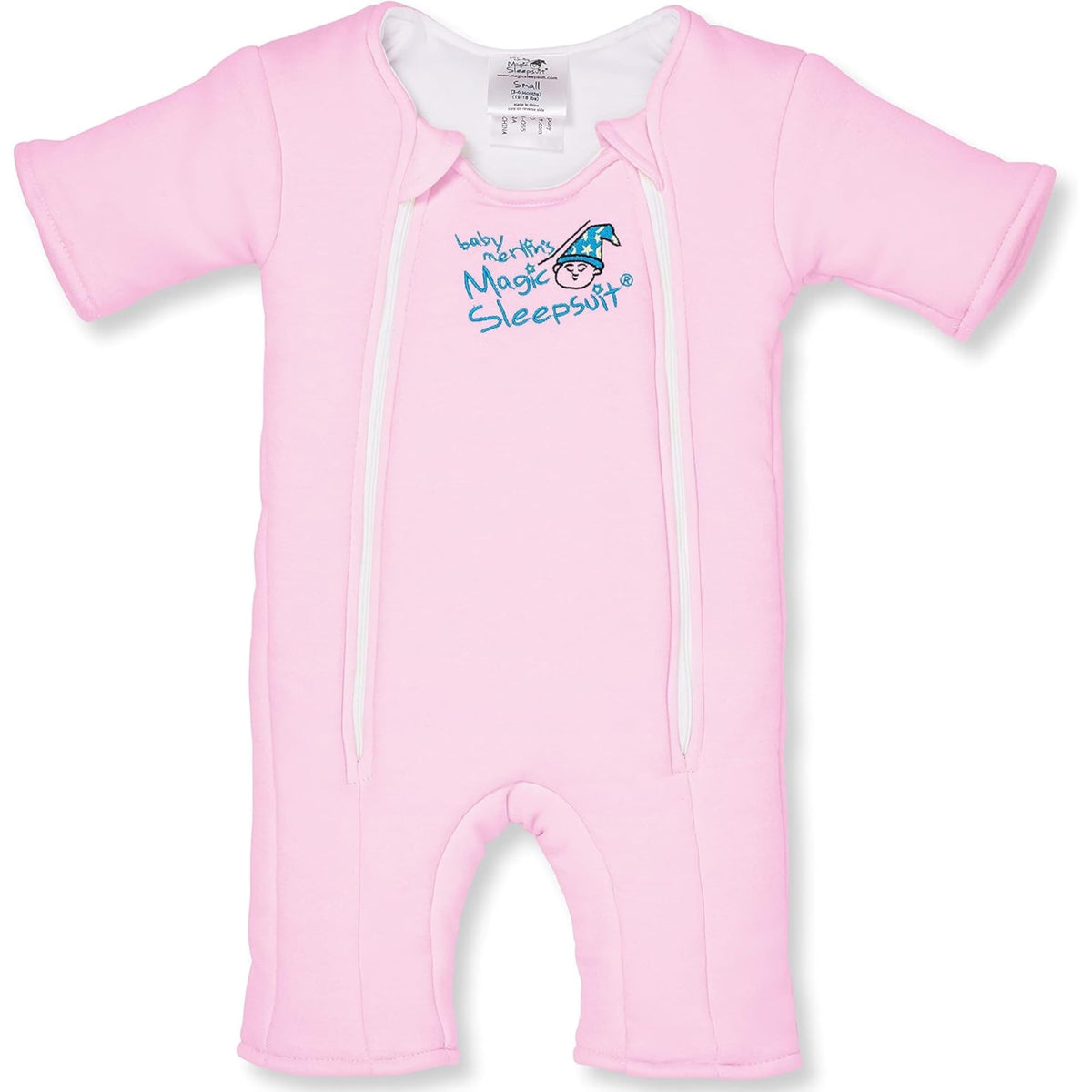 Magic Sleepsuit Merlin’s Microfleece transition swaddle for calming back-sleep routines.