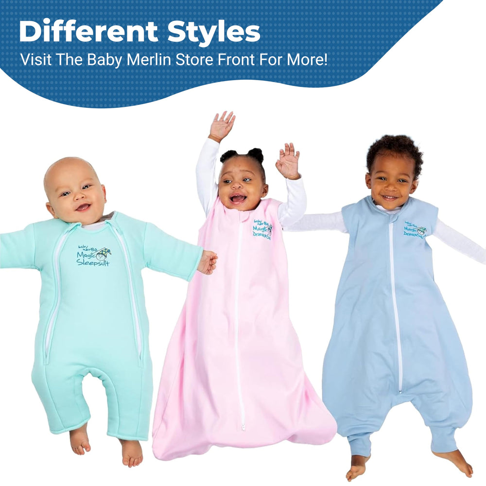 Magic Sleepsuit cream-pink colorway pairs with nursery decor and easy layering.