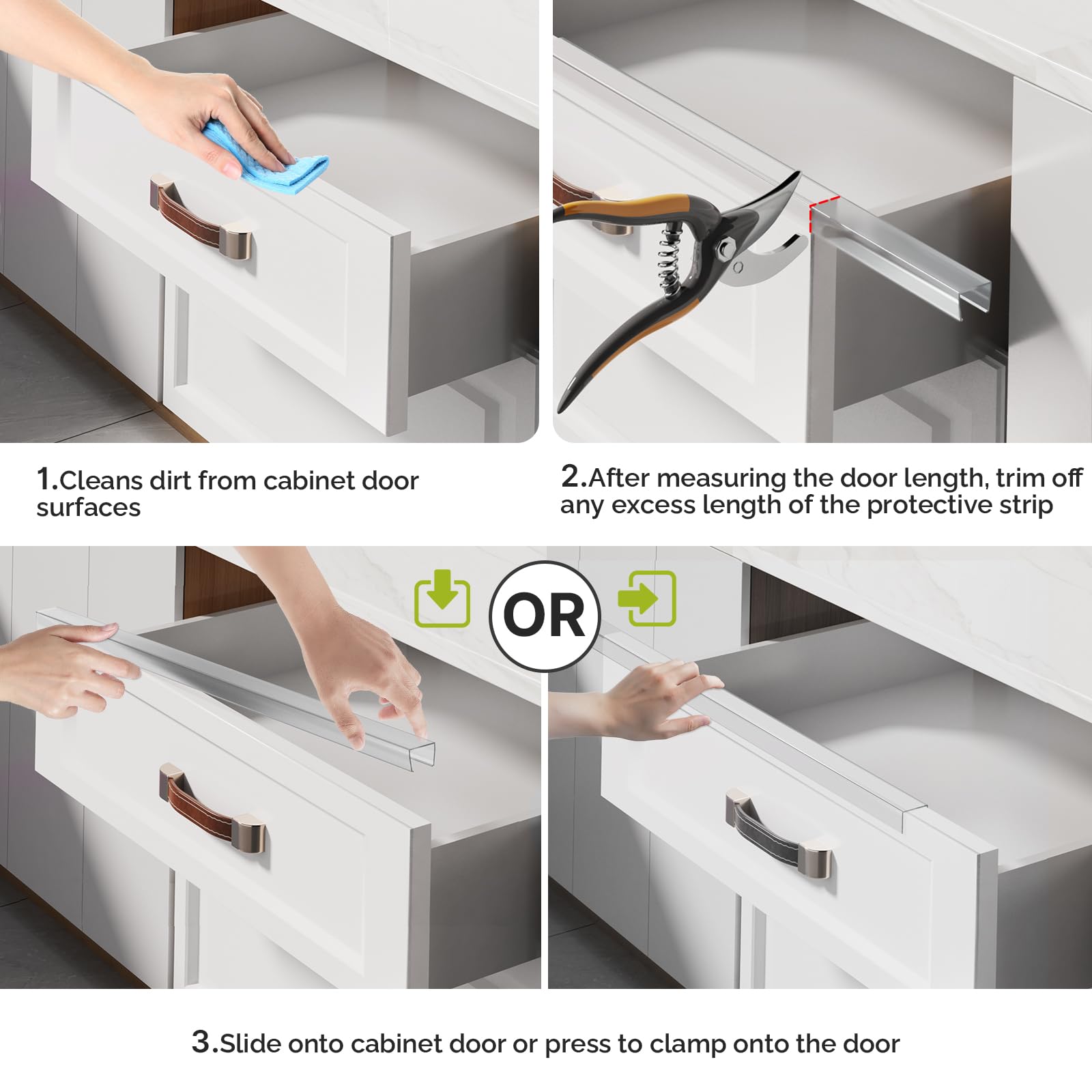 Magicheap edge protector is versatile for drawers, tables, shelves, and more.