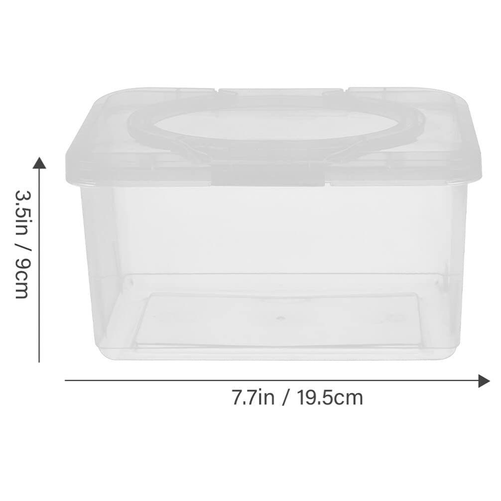 MAGICLULU wipe dispenser with clear body shows remaining wipes at a glance.